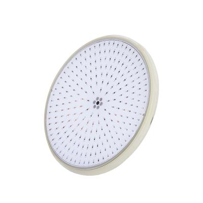 China 178 Mm Diameter Flat Resin Pool Filled Pool Light for sale