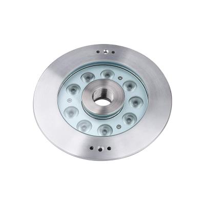 中国 2022 New Fountain 100% Resin 316SS Filled RGB IP68 LED Bottom Water Fountain Lights 販売のため