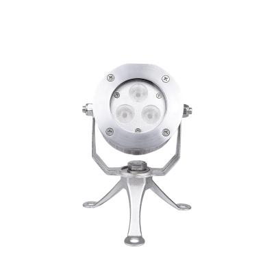 China Fountain 316 stainless steel piscina ip68 waterproof pool garden underwater hotel led fountain spot light for sale