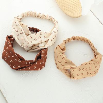 China Wholesale Custom Handmade Boho Vintage Fashion Beach Bow Knot Headband Women Style Girl Hair Decoration Tropical Hair Accessory for sale