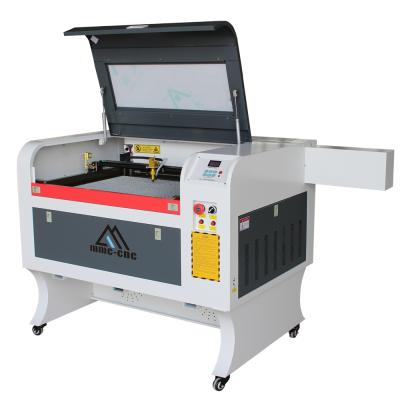 China CNC 6090 Automated Loading CO2 Lazer Fiber Laser Ceramic Tile Photo Aluminum 3d Printer 4060 Mini Automated Loading Crystal Engraving Machines for Wood for sale