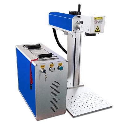 China Max Laser Marking MMC Raycus JPT 100W 50W 30W 20W Fiber Marking Machine For Gold PVC Silver Copper Steel Fiber Engraving Machine for sale