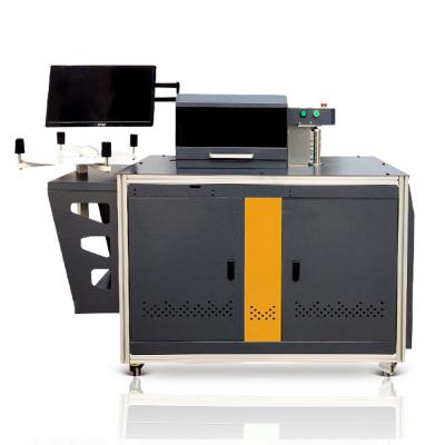 China Retail Channel Letter Bender Notching Flanging / Advertising Aluminum Automatic Channel Letter Bender for sale