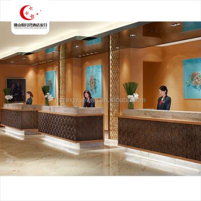 China PANEL Marble Stone Led Hotel Reception Furniture Standard Bedroom Sets for sale