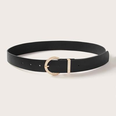 China China factory excellent quality women rhinestone belt simple design fashionable soft belt soft belt for sale