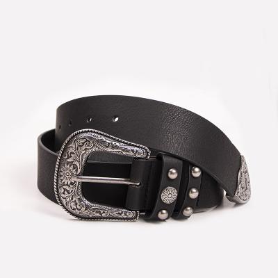 China New design western clothing accessories contracted atmosphere personality set women western belt for sale