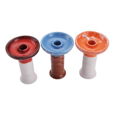 China From Caly factory direct ceramic hookah bowl plain cheap ceramic hookah wholesale caly bowl for sale