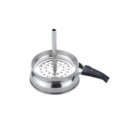 China SS304 Stainless Steel Metal Smoking Accessories For Shiasha Hookah Bowl Charcoal Holder Shisha Head With Handle for sale