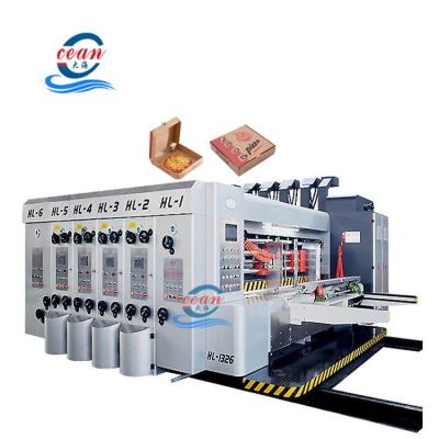 China Full Automatic Carton Box Printing Making Carton Corrugated Carton Box Printing Machine for sale