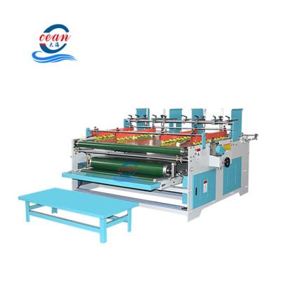 China machinery & Manual Hardware Press Folding Semi Automatic Carton Box Gluing Machine Best Selling In China for sale