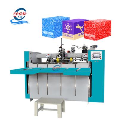 China Carton box stapler machine OCEAN factory China corrugated carton box stapler machine carton stitching machine for sale