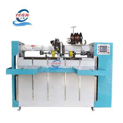 China Semi Automatic Quilting Machine Carton Box Stapler Machine Semi Automatic for sale