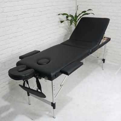 China Modern Portable Massage Table SPA Therapy Beauty Couch Bed in Portable Folding Lightweight Beauty Bed Shampoo Chair Beauty Bed PVC 12 for sale