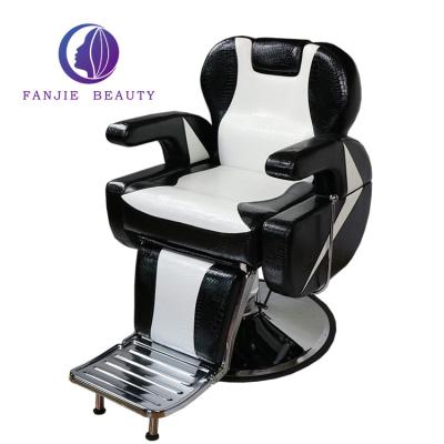 China Modern hair beauty salon dark color barber chair styling reclning chair for barber shop for sale