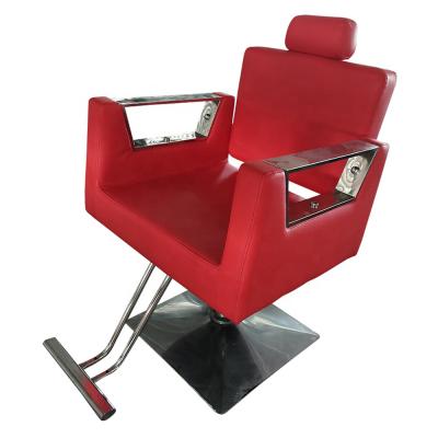 China Hair beauty salon chair small simple modeling barber chair dedicated salon modeling chair equipment for barber shop for sale