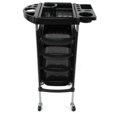 China Luxury 5Tier Hairdressing Storage Trolley Beauty Salon SPA Stylist Station Rolling Trolley for sale