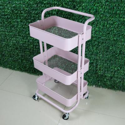 China 360 Degree Rotated Hair Salon Equipment Set Barber Station Other Salon Furniture Beauty Salon Furniture Trolley for sale