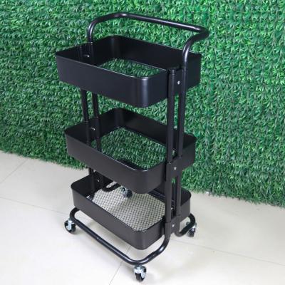 China 360 Degree Rotated Barber Station Other Salon Furniture Beauty Salon Furniture Trolley Barber Shop Equipment Set for sale