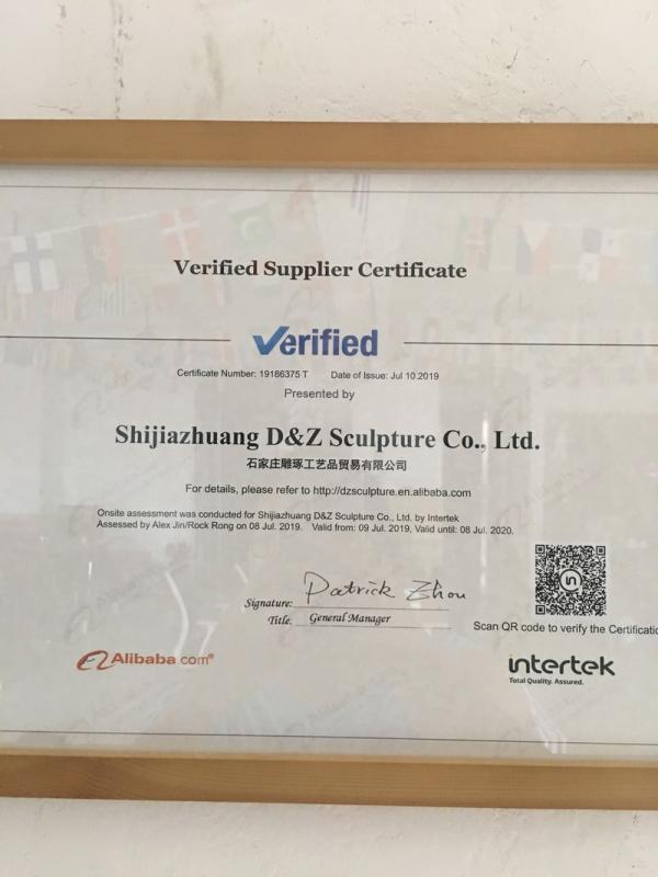 Verified China supplier - Shijiazhuang D&Z Sculpture Co., Ltd.