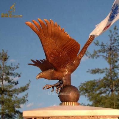 China Large Eagle Statue Animal Sculpture Bronze Best Quality From Europe for sale