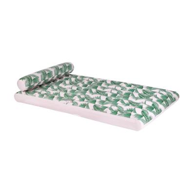 China Biodegradable TPU Deluxe Lilo Includes Inflatable Pillow Non-Toxic Phthalate Free PVC for sale