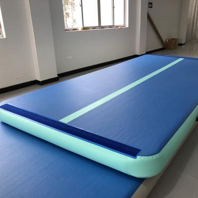 China 3m Gymnastics 4m 5m 6m 7m 8m 9m 10m Customized Size Hot Sale Air Track Gym Floor Inflatable Rolling Cheer Mat for sale