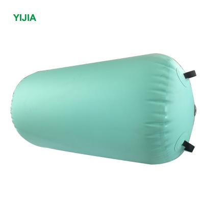 China Gymnastics Yushan Factory Hot Sale Inflatable Air Barrel Roll For Gymnastics for sale