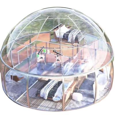 China Hot Selling Luxury Camouflage Game Igloo Tent / Dome Scenic Hotel Field Insulated Geological Igloo Tent for sale