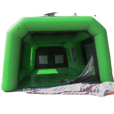 China Cheapest High Quality Good Quality Car Paint Oxford Material Inflatable Spray Booth for sale