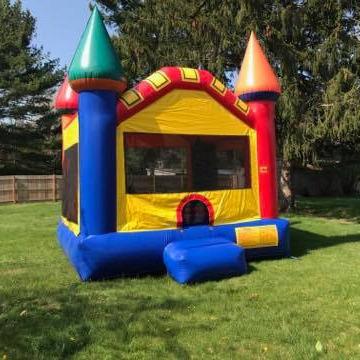 China Park Princess Inflatable Castle Slide Combo For Sale Commercial Cheap Giant House Castle Bouncing Inflatable Water Slide for sale