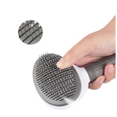 China High Quality Comb Pet Hair Brush Pet Grooming Brush Stocked Cleaning Self Cleaning for sale