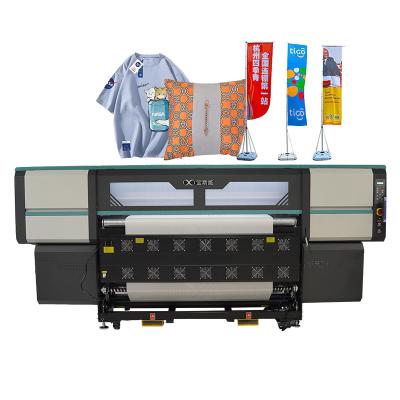 China Hotels China Factory Direct Sale 1.9m Digital Fabric Printing Machine For Textile Sublimation Printer for sale