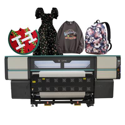 China Hotels 1.6m/1.8m/1.9m Tall 8/16 Heads Lifetime Warranty Digital Dye Sublimation Printer Printing Machine Price for sale