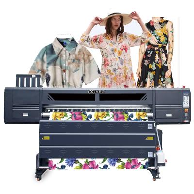 China Hotels Direct Digital Inkjet Printer T-shirt Printing Machine Dye Textile Sublimation Printer for sale