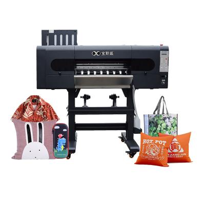 China DTF film 60cm dtf printer T-shirt printing machine inkjet printers dtf printer with I3200 xp600 env head for sale