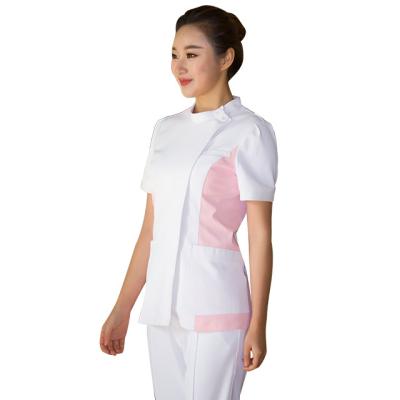 China White Comfortable Fashionable Maternity Nurse Uniform Designs In Stock Uniforms Para Enfermeras Scrub Suits for sale