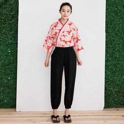 China 2019 Cool Fanny Hunting Waiter New Japanese Cooking Workwear Pants Cotton And Leg Canvas Pants Springs/Summers For Men And Women for sale