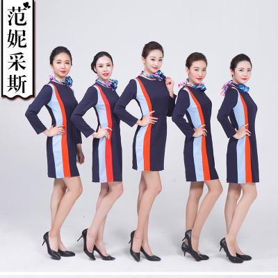 China Wholesale SPA Elegant Slim Beautician Uniform Hairdresser Uniform Women Salon Massage Cosmetics Uniform for sale