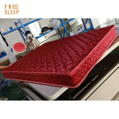 China Africa Cheapest Price Bonnel Spring Foam Hotel Mattress Hypoallergenic Polyester Fabric for sale