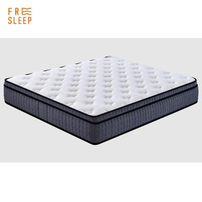 China Hypoallergenic Factory Making All Size Available Euro Top 7 Zone Pocket Spring Mattress for sale