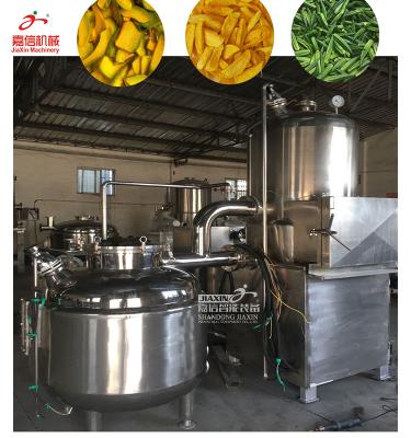 China Non-oil Widely Used Fruit And Vegetable Chips Crispy Vacuum Frying Equipment for sale