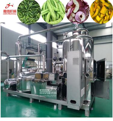 China Non-oil energy-saving fruit and vegetable chips crispy vacuum frying machine for sale