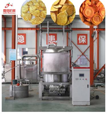 China Non-oil hot sale fruit and vegetable chips vacuum crisp frying machine for sale