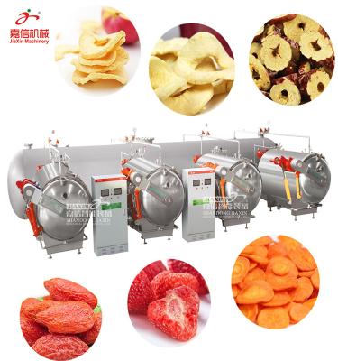 China Non-oil industry used apple chips crispy vacuum puffing machine for sale