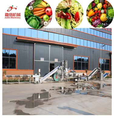 China Fruit And Vegetables CE Certificated Washing Pepper Chilli Cut Processing Machinery for sale