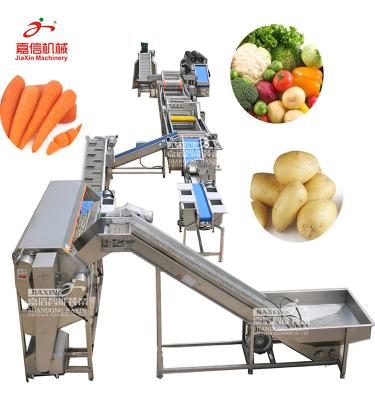 China CE Certificated Fruit And Vegetable Tomato Washing Cutting Processing Machinery for sale