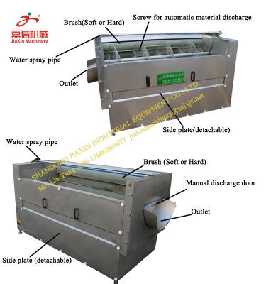 China Fruit Processing Plant Factory Supply Root Fruit And Vegetable Directly Peeling Equipment for sale