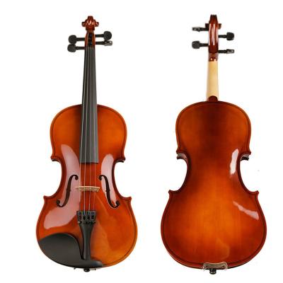 China Advancing Student Violin Cheap Price Professional Handmade Student Rosin 4/4 3/4 1/2 1/4 1/8 Violin For Sale for sale