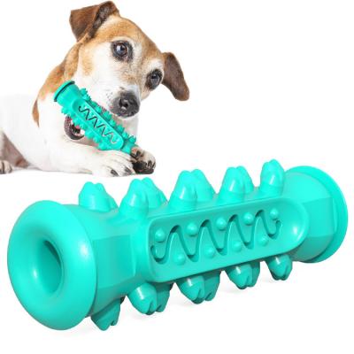 China 2021 Viable New Toothbrush TPR Toy Dog Chew Toy For Interactive Indestructible Rubber Chewers Aggressive Pet Product for sale