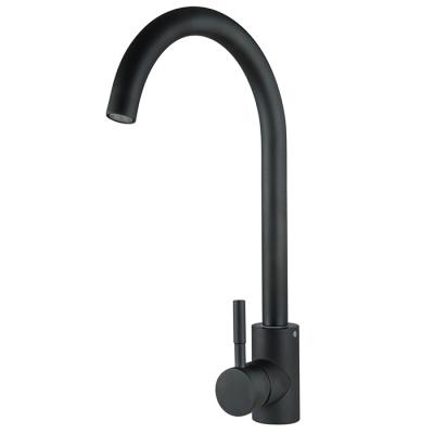 China Other types sus 304 stainless steel swivel UPC black cheap faucet for sale